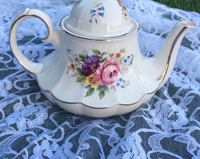 Sadler Carousel Teapot Etsy
