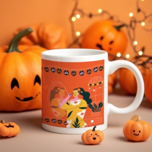 Slay of the Dead Mug — Day of the Dead Inspired | Fierce Makeup | Unique Gift for Her