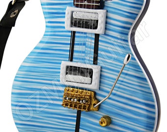 Miniature Guitar Carlos Santana Blue Whale