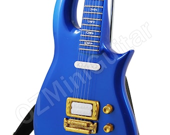 Guitarra miniatura PRINCE Blue Cloud