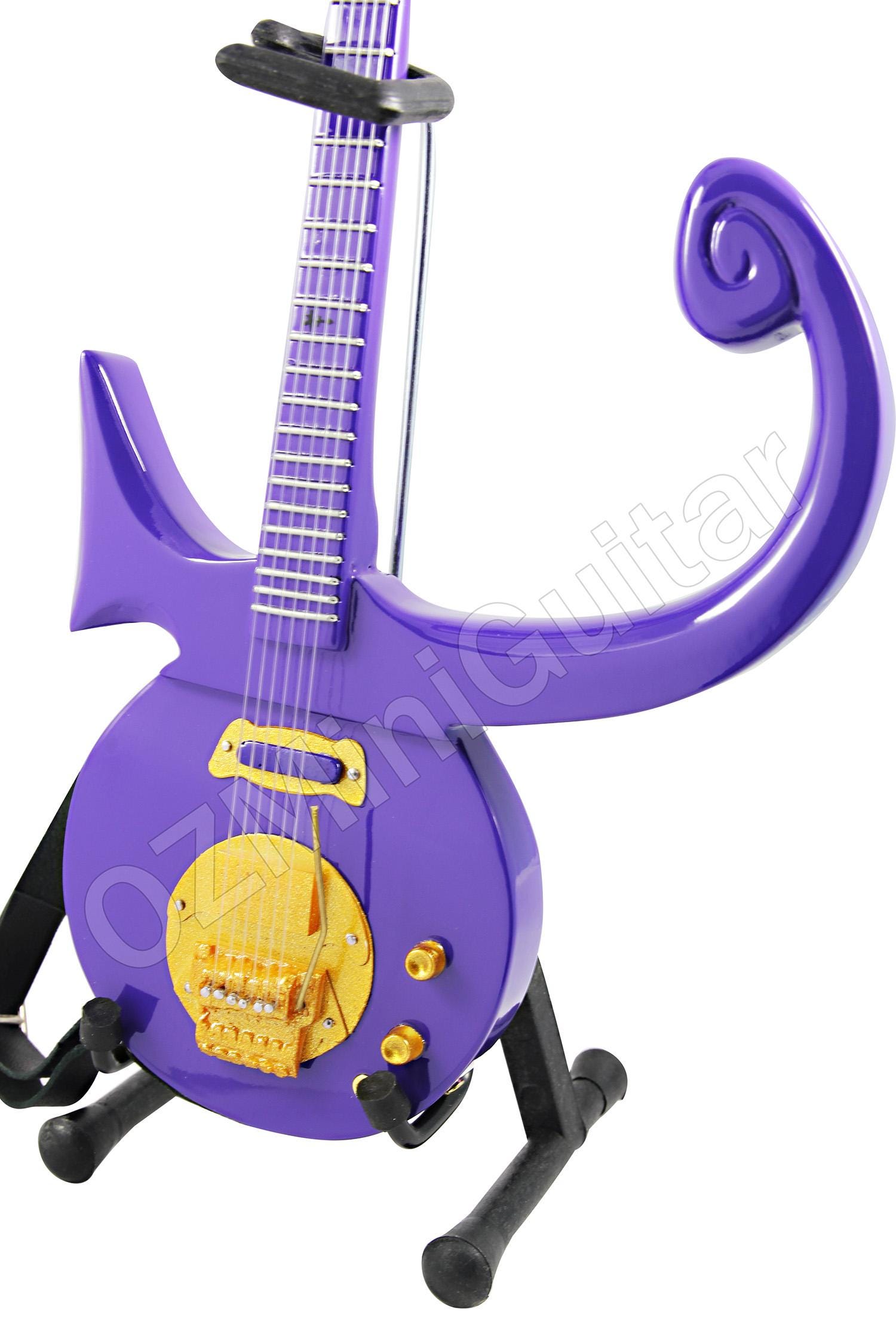 Miniature Guitar Prince Purple Symbol - Etsy