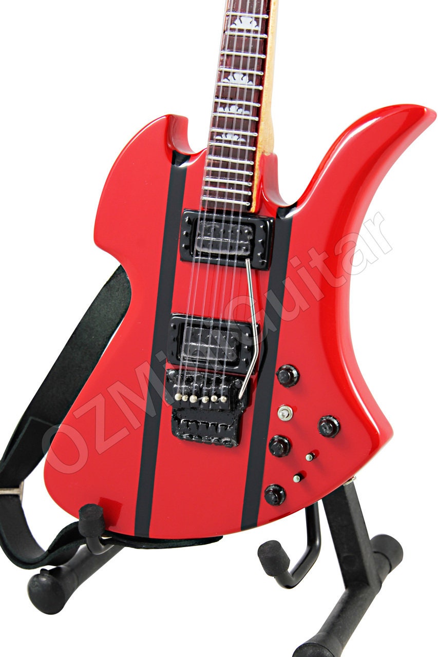 Mini Guitar GnR Collectible Slash Red Mockingbird Guitar Replica 