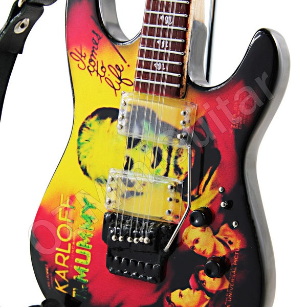 Miniature Guitar ESP KH-2 The Mummy Kirk Hammett Metallica