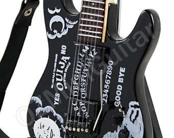 Miniature Guitar Kirk Hammett Metallica OUIJA