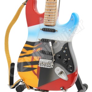 Miniature Guitar Eric Clapton Crash 3