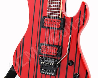 Miniature Guitar Synyster Gates AVENGED SEVENFOLD Red - Etsy