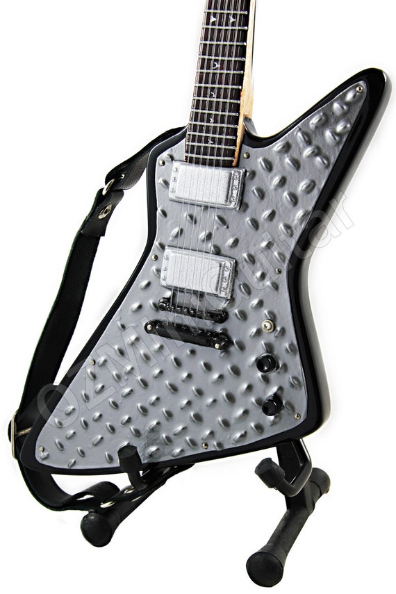 Miniature Guitar James Hetfield Jh2 Esp Explorer Metallica Etsy