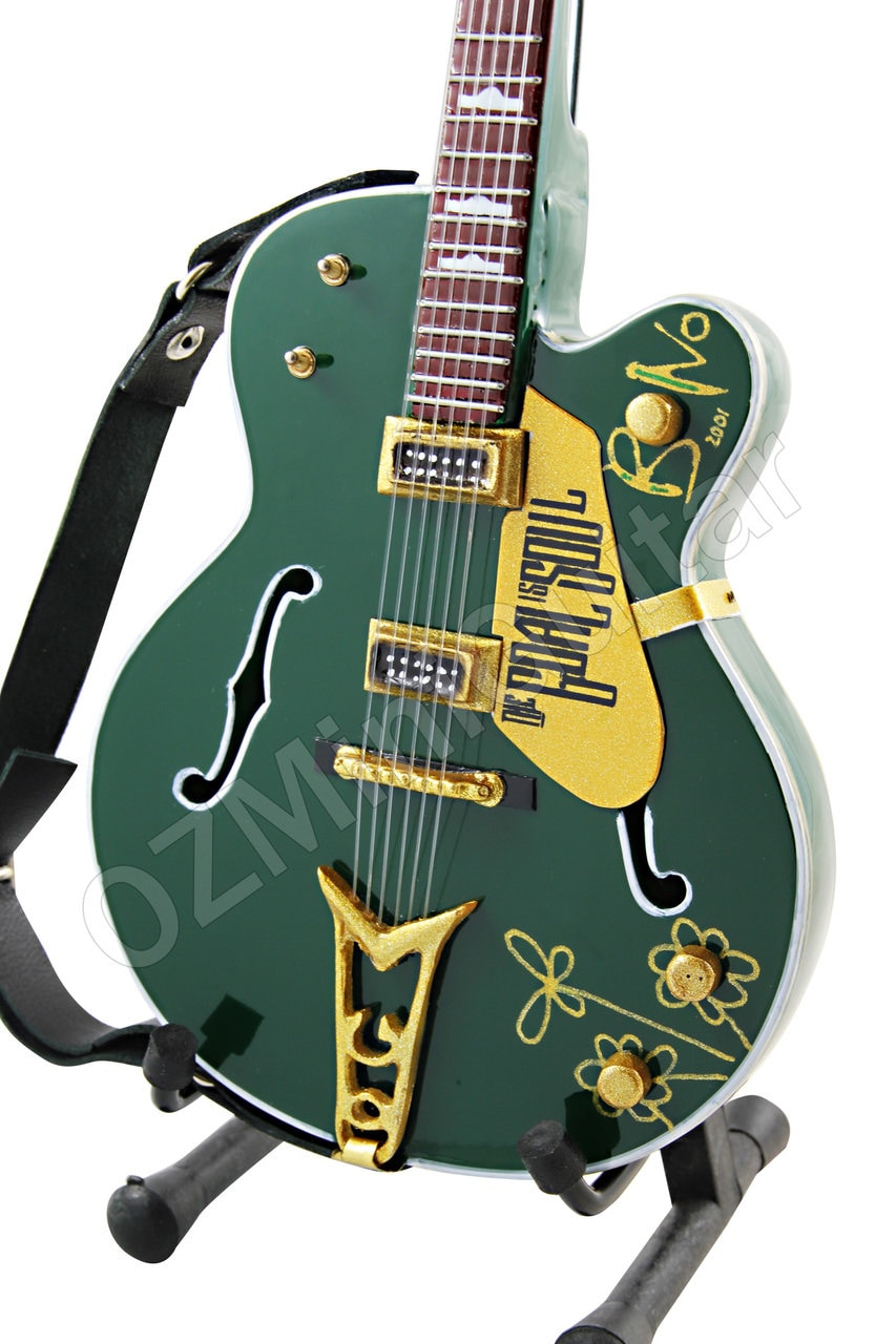 Bono Irish Falcon Miniature Guitar Etsy