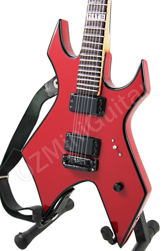 Red 2024 warlock guitar