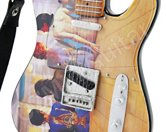 Miniature Guitar Art Series PINK FLOYD Back Catalogue