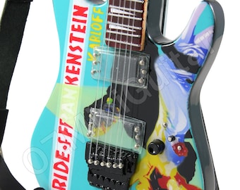 Miniature Guitar Kirk Hammett METALLICA Bride Of Frankenstein