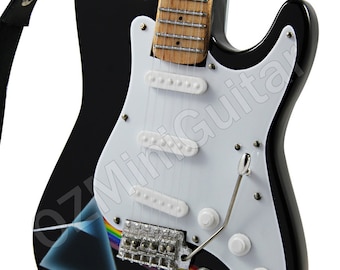 Guitarra Miniatura David Gilmour PINK FLOYD Black SG
