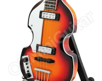 Miniature Guitar Paul McCartney THE BEATLES Hofner Bass