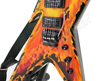 Miniature Guitar Dimebag EXPLOSION Razorback - Etsy