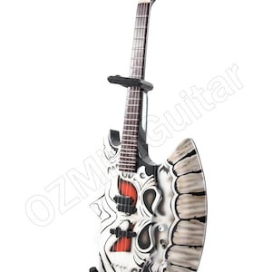 Miniature Bass Guitar Gene Simmons KISS AXE Custom image 2