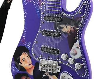 Guitarra en miniatura Michael Jackson 3