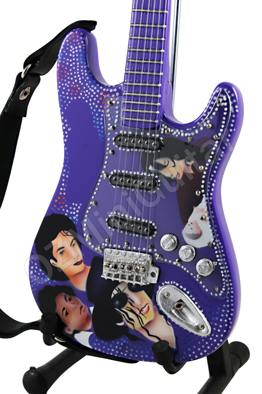 Miniature Guitar Michael Jackson 3 - Etsy