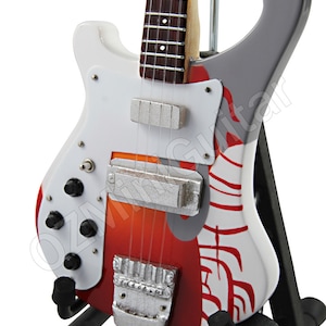 Miniature Guitar Paul McCartney THE BEATLES Psychedelic Bass