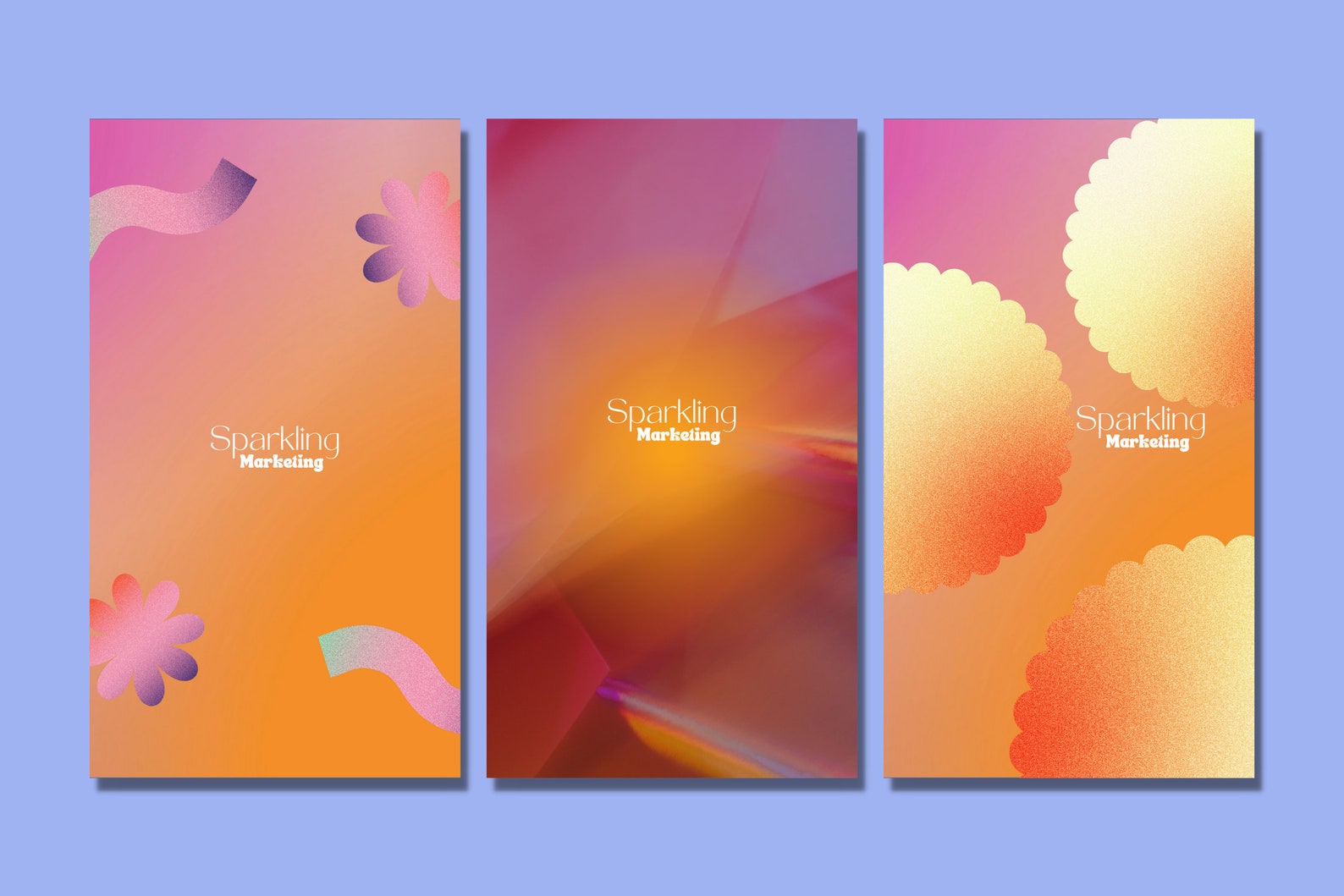 Instagram Story Backgrounds, Vibrant Abstract // Instagram Template, IG