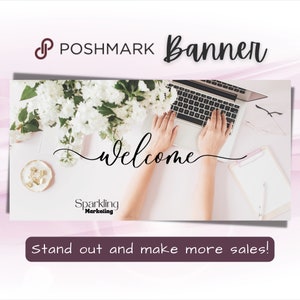 Poshmark Closet Banner, Instant Digital Download // Poshmark Seller, Poshmark Banner, Poshmark Store, Poshmark Reseller, Poshmark Template