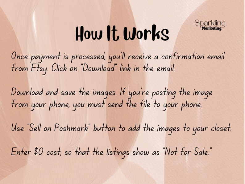 Poshmark Closet Signs, Instant Digital Download // Poshmark Seller