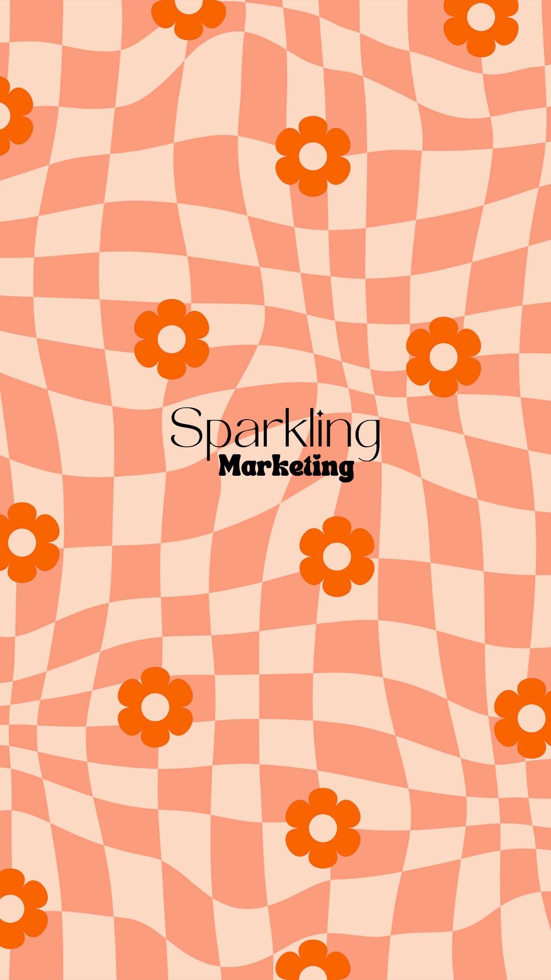 Instagram Story Backgrounds, Groovy Floral // Instagram Template, IG