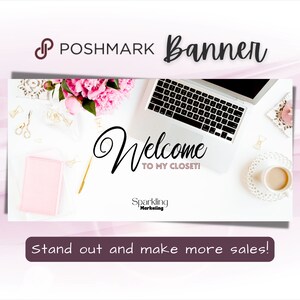 Poshmark Schrank Banner, sofortiger digitaler Download // Poshmark Verkäufer, Poshmark Banner, Poshmark Store, Poshmark Reseller, Poshmark Vorlage