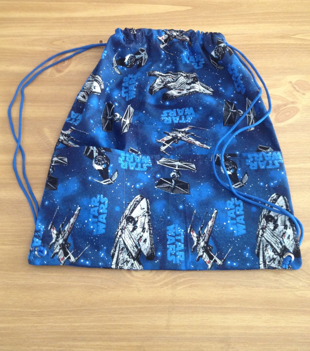 Star Wars Logo Ship String Backpack - Etsy