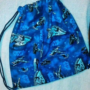 Star Wars Logo Ship String Backpack - Etsy