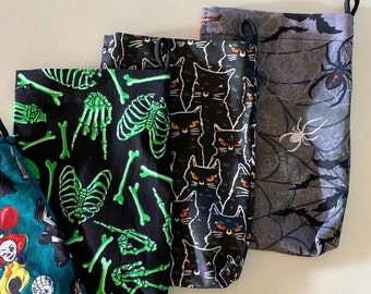 Halloween Glow-in-dark Dice Crystal Gift Small Bag