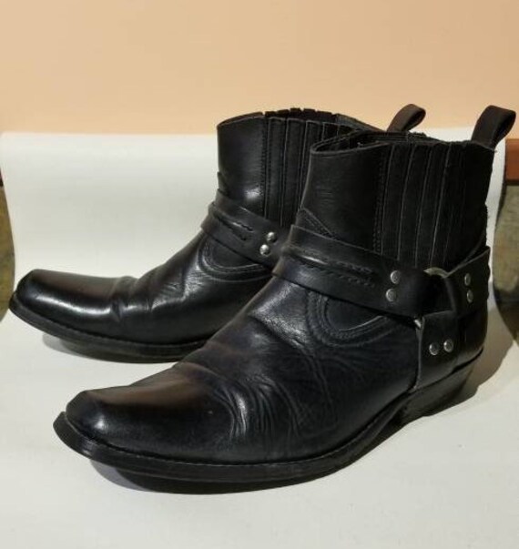 Harness biker booties