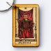 Justice Tarot Card Keychain Justice Gift Meditation Gift Justice Tarot ...