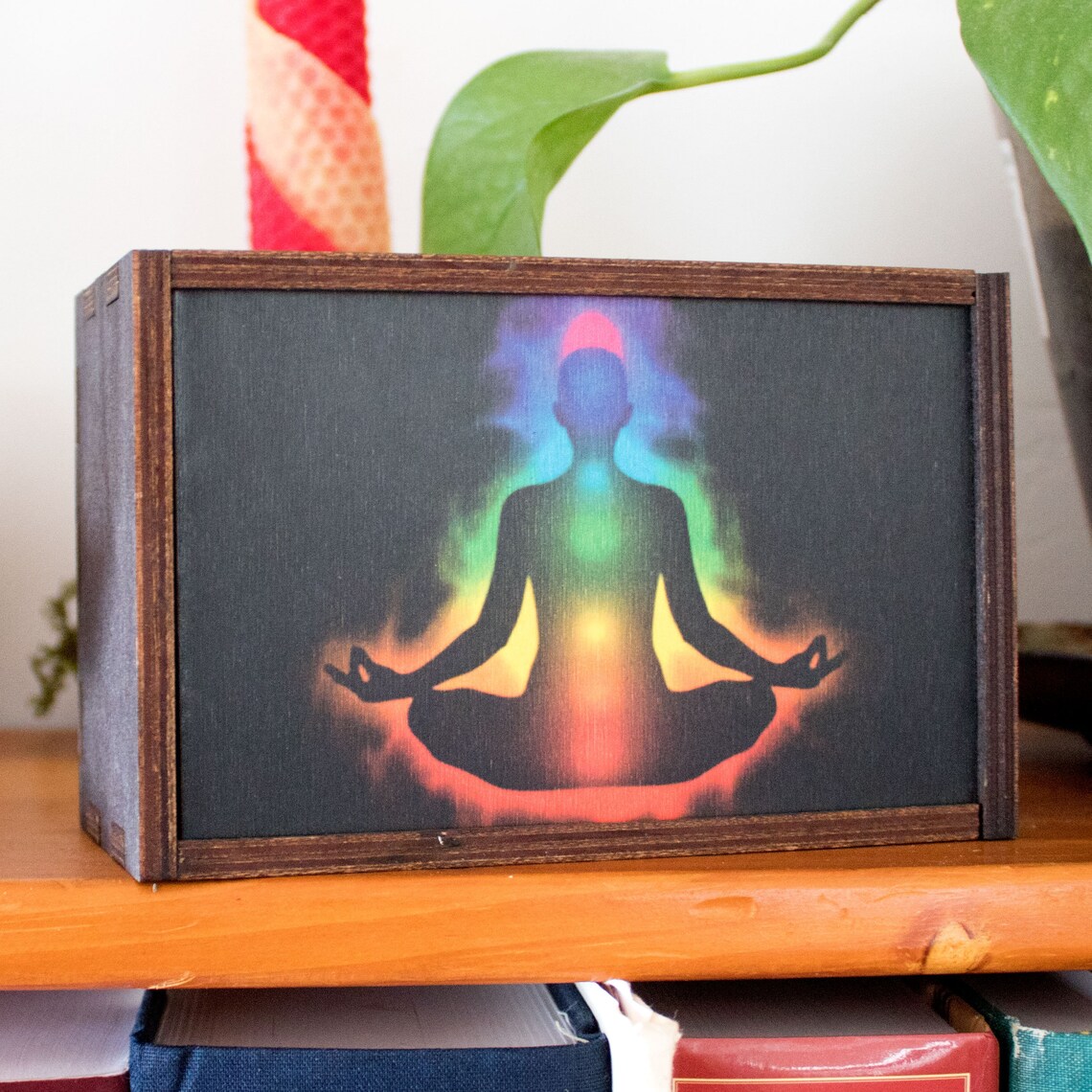 Chakra Box Chakra Gifts for Women Chakra Stash Box Wood Chakra Etsy