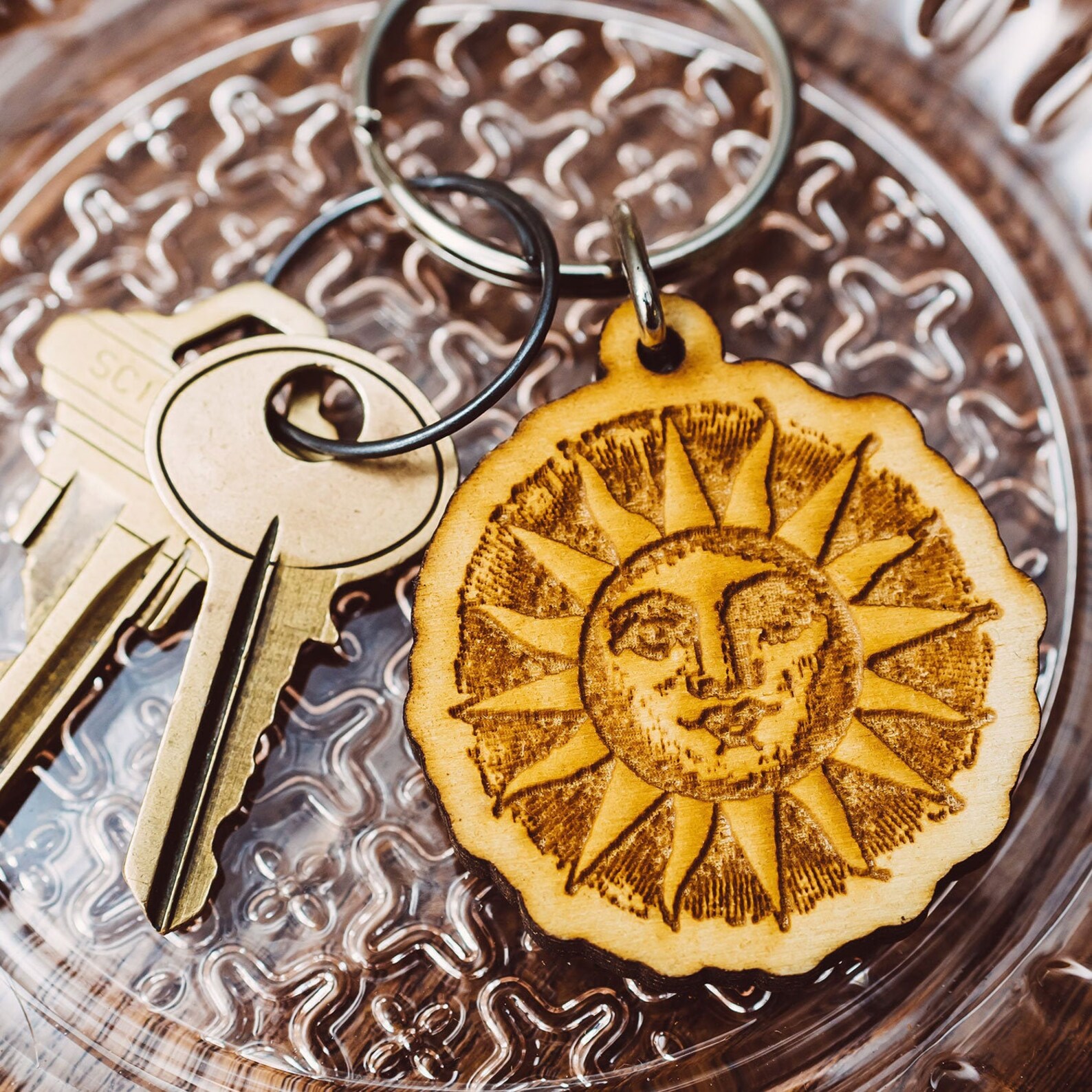 Sun Keychain Mindfulness Gift Meditation Gift Sun Gift Sun Etsy