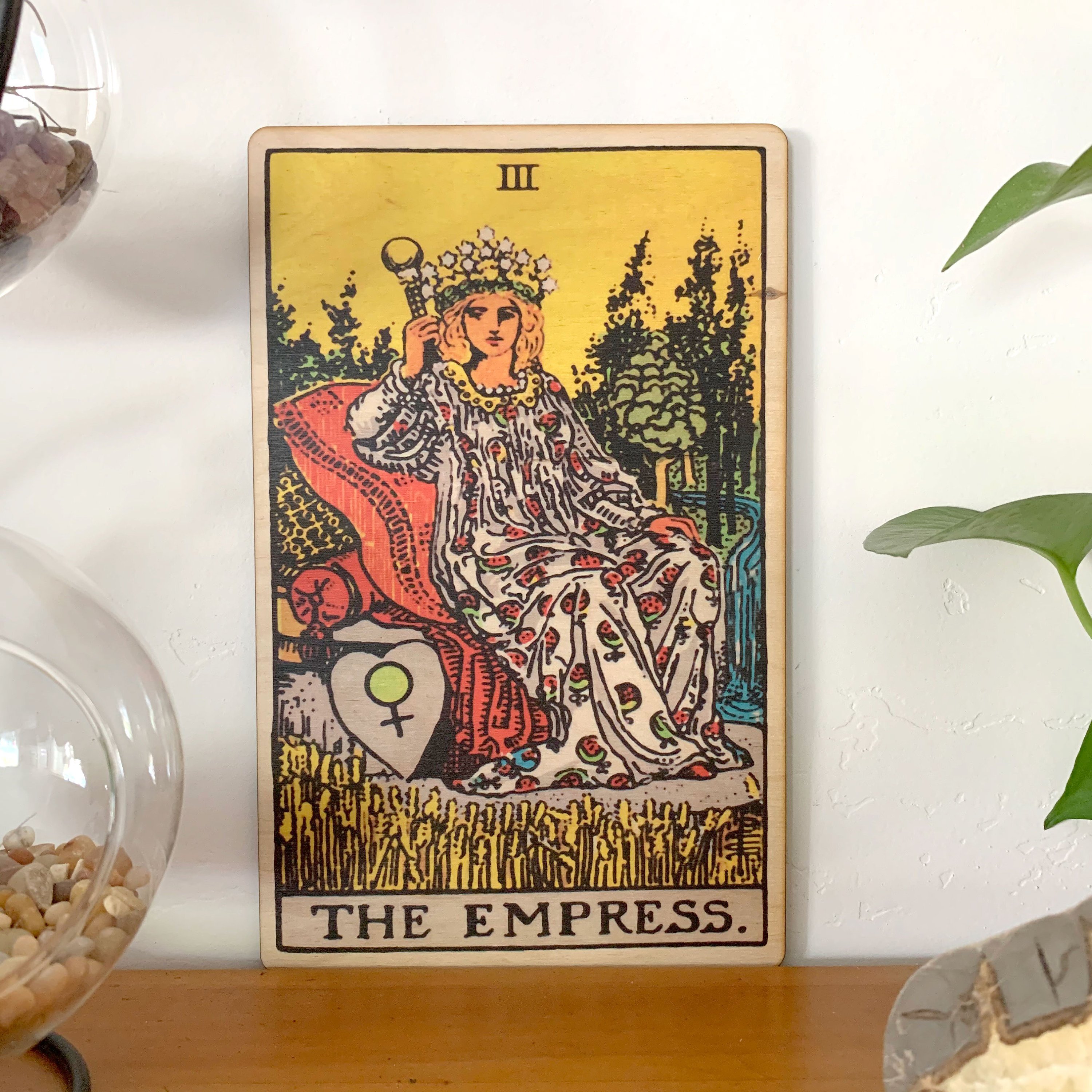 Tarot Cards the Empress Wall Art Wall Decor Empress - Etsy