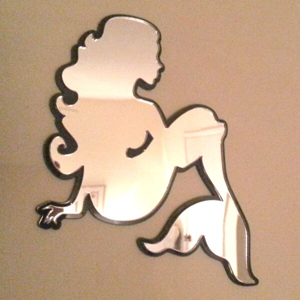 Mermaid Art Mermaid Wall Mirror Mermaid Wall Art Mermaid Wall Decor Mermaid Gift - Girls Room Decor - Laser Cut Acrylic