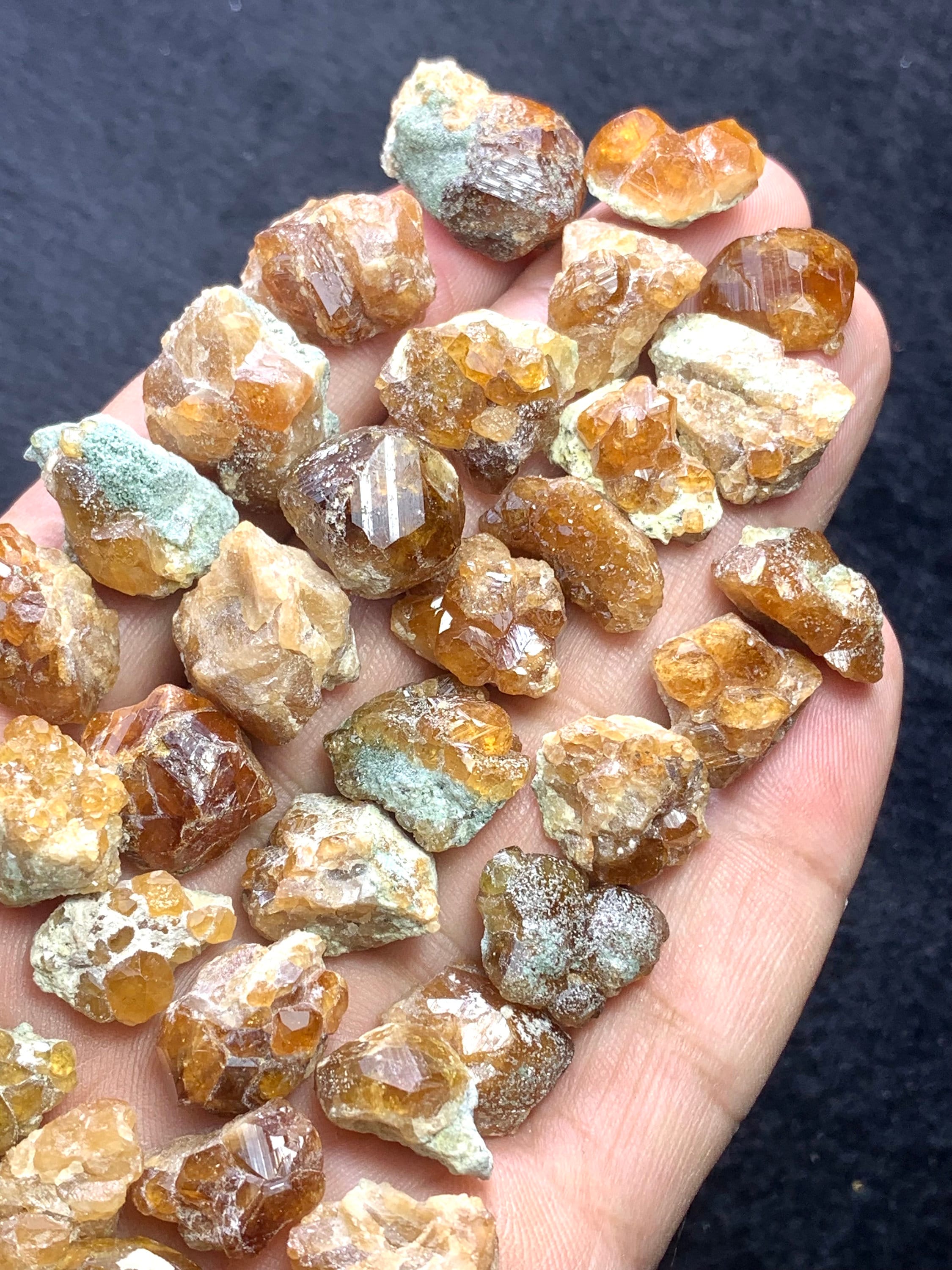 GARNET actof tragedySugar SINA殊Moran Orange Garnet Specimens - Etsy