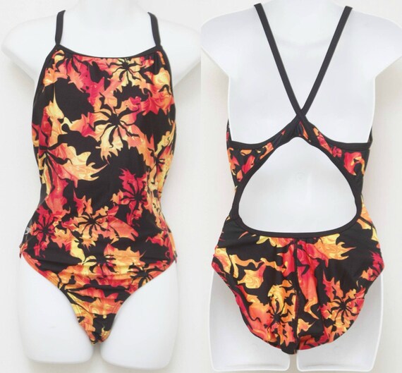 speedo floral swimsuit