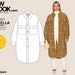 SEW LOOK - Isabella Oversized Shacket Coat Pattern - PDF Easy Beginner ...