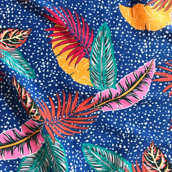 Tropical Rayon Challis Designer Fabric
