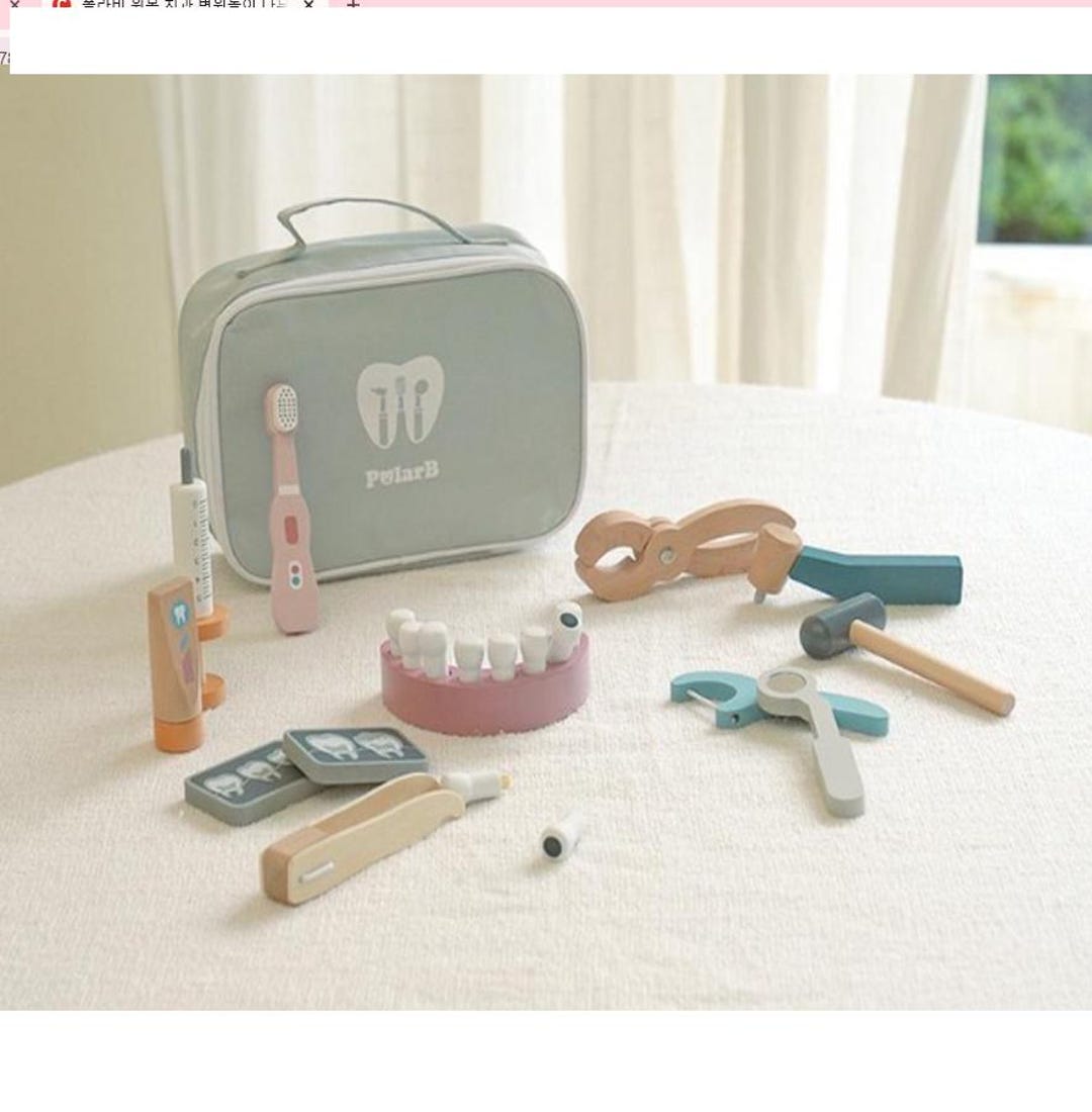 Wooden Doctor Kit for Kids, Perfect Future Doctor Gift, Pretend Doctor ...