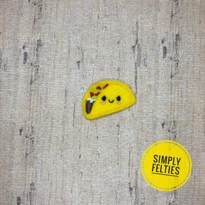 Taco Felties (Yellow)