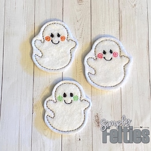 Smiley Ghost Felties Halloween Felties