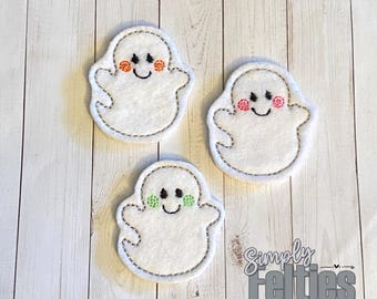 Smiley Ghost Felties Halloween Felties