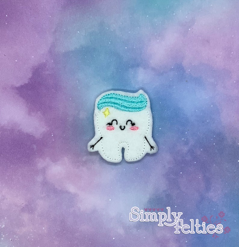 Toothpaste Tooth Felties image 1