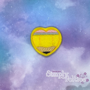 Pencil Heart Felties
