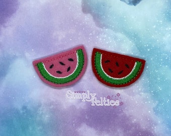 Watermelon Felties (Half Slice)