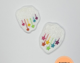 Rainbow Felties | Cloud Felties | Star Felties (Bright)