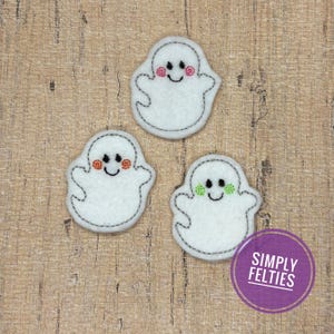 Smiley Ghost Felties Halloween Felties
