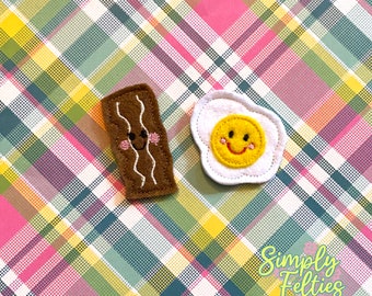 Bacon and Eggs Felties